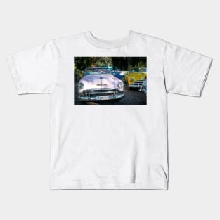 American car from the 50's in Havana, Cuba Kids T-Shirt